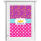 Sparkle & Dots Single White Cabinet Decal