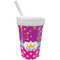 Sparkle & Dots Sippy Cup with Straw (Personalized)