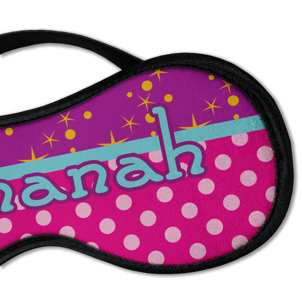 Sparkle & Dots Sleeping Eye Mask - DETAIL Large