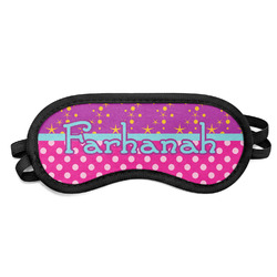 Sparkle & Dots Sleeping Eye Mask - Small (Personalized)