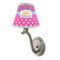 Sparkle & Dots Small Chandelier Lamp - LIFESTYLE (on wall lamp)