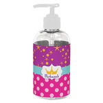Sparkle & Dots Plastic Soap / Lotion Dispenser (8 oz - Small - White) (Personalized)
