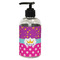 Sparkle & Dots Plastic Soap / Lotion Dispenser (8 oz - Small - Black) (Personalized)