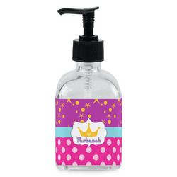 Sparkle & Dots Glass Soap & Lotion Bottle - Single Bottle (Personalized)