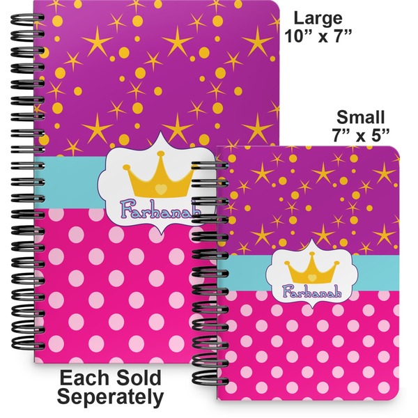 Sparkle & Dots Spiral Journal - Comparison