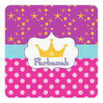 Sparkle & Dots Square Decal - Medium (Personalized)