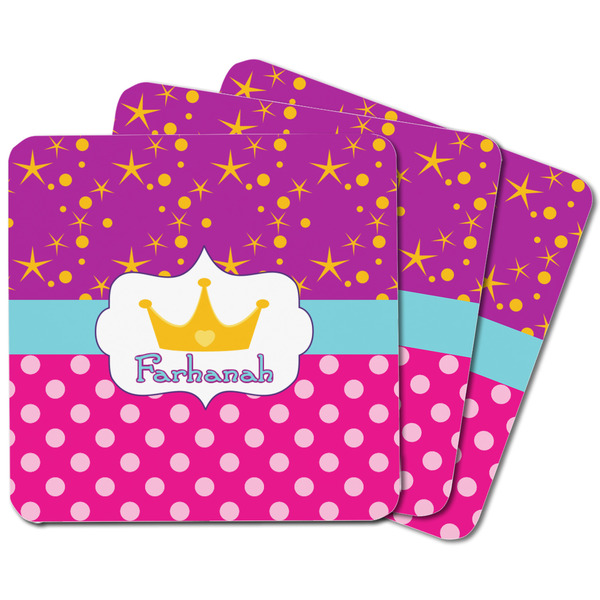 Sparkle & Dots Square Fridge Magnet - MAIN