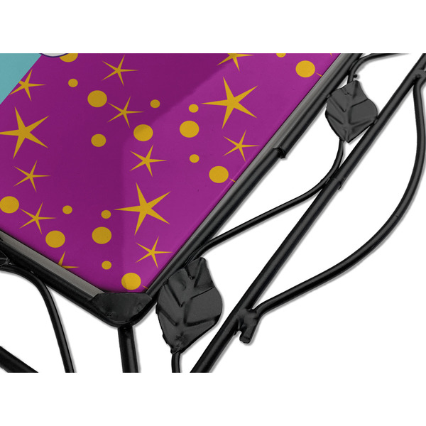 Sparkle & Dots Square Trivet - Detail