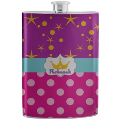 Sparkle & Dots Stainless Steel Flask (Personalized)