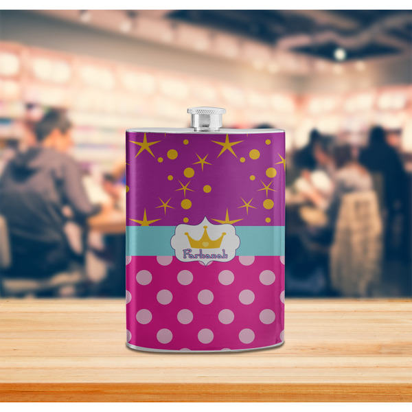 Sparkle & Dots Stainless Steel Flask - LIFESTYLE 2