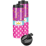 Sparkle & Dots Stainless Steel Skinny Tumbler (Personalized)