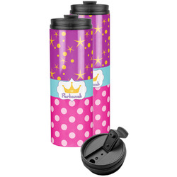 Sparkle & Dots Stainless Steel Skinny Tumbler (Personalized)