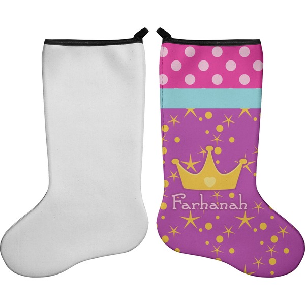 Sparkle & Dots Stocking - Single-Sided - Approval
