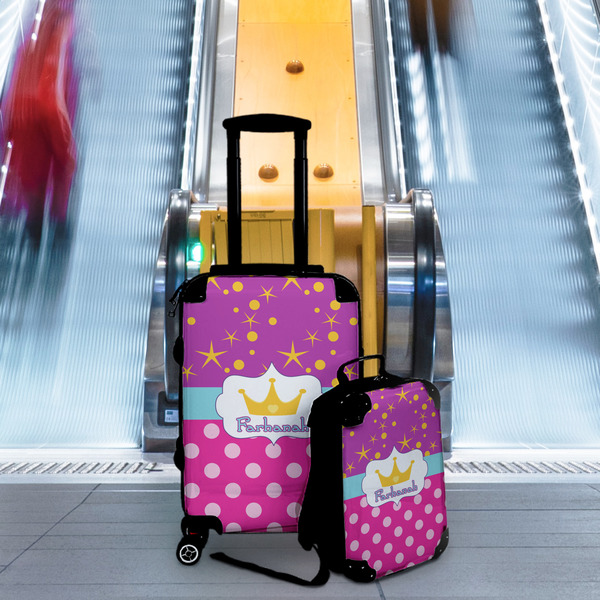 Sparkle & Dots Suitcase Set 4 - IN CONTEXT