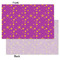 Sparkle & Dots Tissue Paper - Lightweight - Small - Front & Back