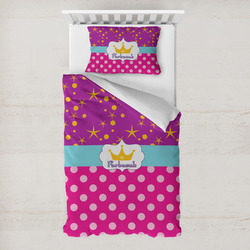 Sparkle & Dots Toddler Bedding Set - With Pillowcase (Personalized)