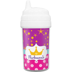Sparkle & Dots Toddler Sippy Cup (Personalized)