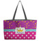 Sparkle & Dots Beach Totes Bag - w/ Black Handles (Personalized)