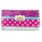 Sparkle & Dots Vinyl Checkbook Cover (Personalized)