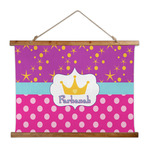 Sparkle & Dots Wall Hanging Tapestry - Wide (Personalized)