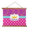 Sparkle & Dots Wall Hanging Tapestry - Wide (Personalized)