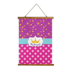Sparkle & Dots Wall Hanging Tapestry (Personalized)