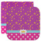 Sparkle & Dots Facecloth / Wash Cloth (Personalized)