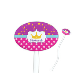 Sparkle & Dots Oval Plastic Stir Sticks (Personalized)