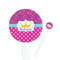 Sparkle & Dots Round Plastic Stir Sticks (Personalized)