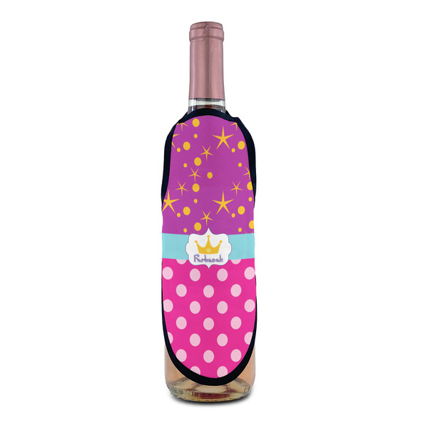 Sparkle & Dots Wine Bottle Apron - IN CONTEXT