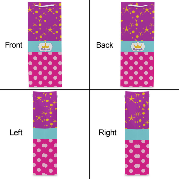 Sparkle & Dots Wine Gift Bag - Gloss - Approval