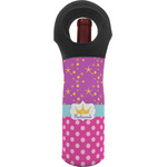 Sparkle & Dots Wine Tote Bag w/ Name or Text