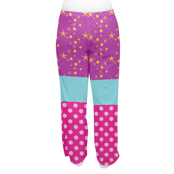 Sparkle & Dots Women's Pj on model - Back