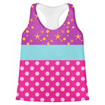Sparkle & Dots Womens Racerback Tank Top - 2X Large