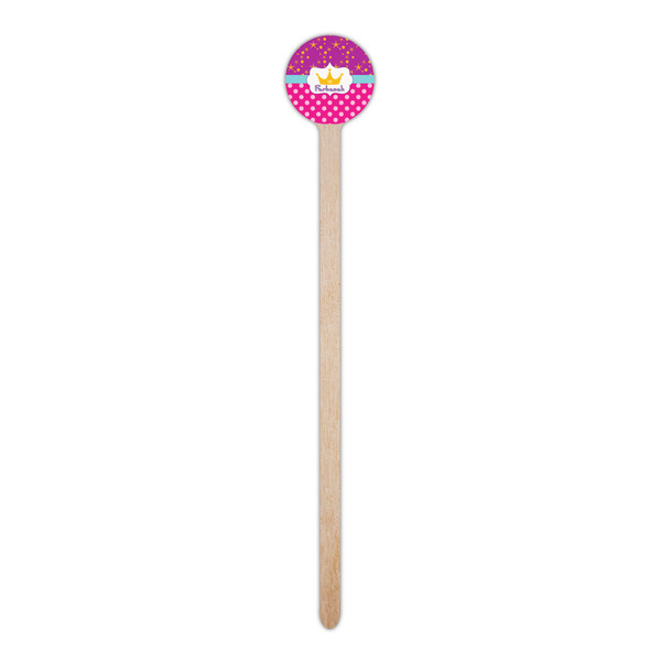 Sparkle & Dots Wooden 6" Stir Stick - Round - Single Stick