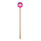Sparkle & Dots Wooden 6" Stir Stick - Round - Single Stick