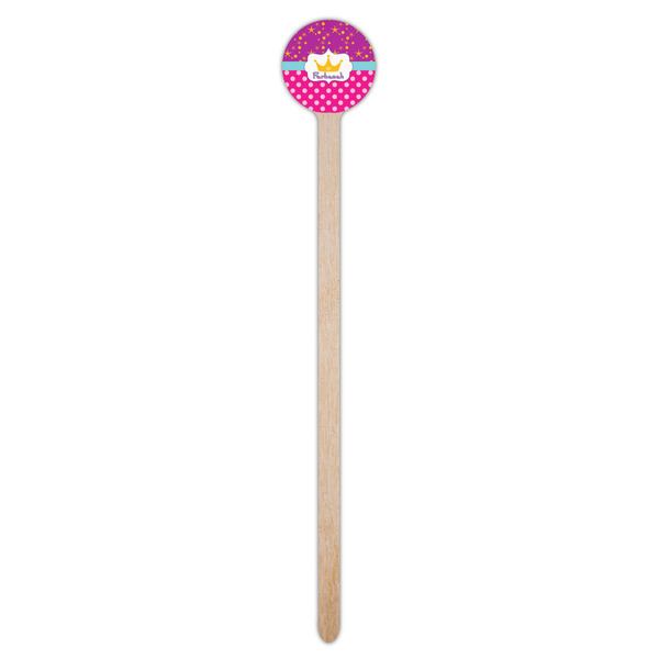 Sparkle & Dots Wooden 7.5" Stir Stick - Round - Single Stick