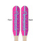 Sparkle & Dots Wooden Food Pick - Paddle - Double Sided - Front & Back