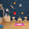 Sparkle & Dots Woven Floor Mat - LIFESTYLE (child's bedroom)