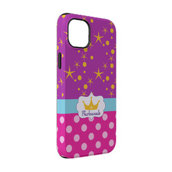 Sparkle & Dots iPhone Case - Rubber Lined - iPhone 14 Pro (Personalized)