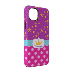 Sparkle & Dots iPhone Case - Rubber Lined - iPhone 14 (Personalized)