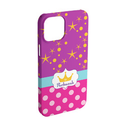 Sparkle & Dots iPhone Case - Plastic - iPhone 15 Pro (Personalized)