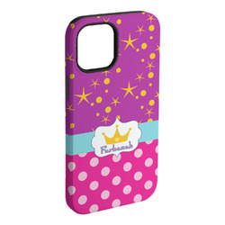 Sparkle & Dots iPhone Case - Rubber Lined (Personalized)