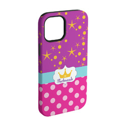 Sparkle & Dots iPhone Case - Rubber Lined - iPhone 15 (Personalized)