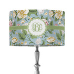 Vintage Floral 12" Drum Lamp Shade - Fabric (Personalized)