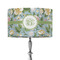 Vintage Floral 12" Drum Lamp Shade - Fabric (Personalized)