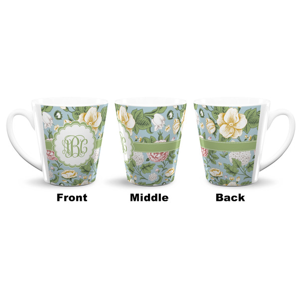 Vintage Floral 12 Oz Latte Mug - Approval