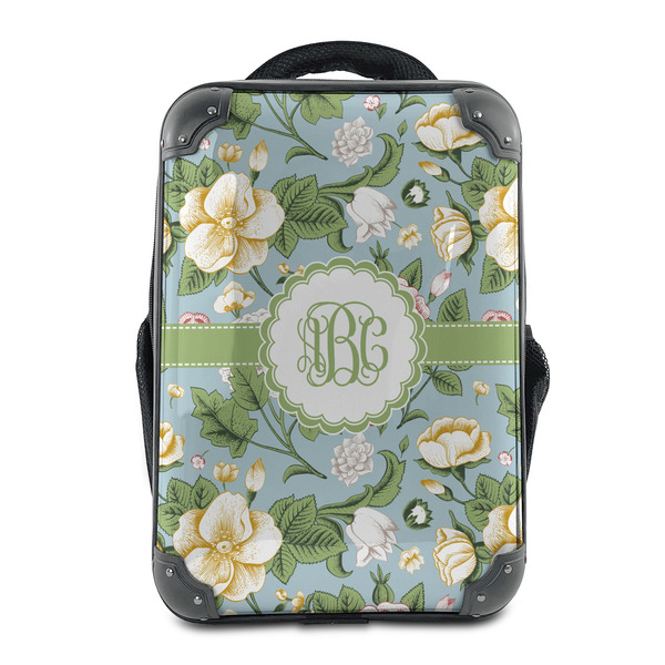 Custom Vintage Floral 15" Hard Shell Backpack (Personalized)