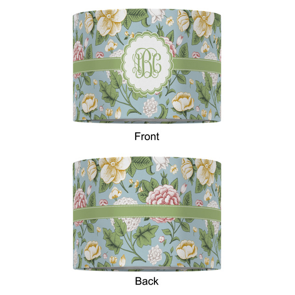 Vintage Floral 16" Drum Lampshade - APPROVAL (Fabric)