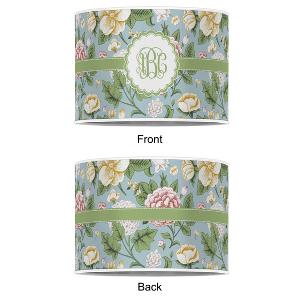 Vintage Floral 16" Drum Lampshade - APPROVAL (Poly Film)